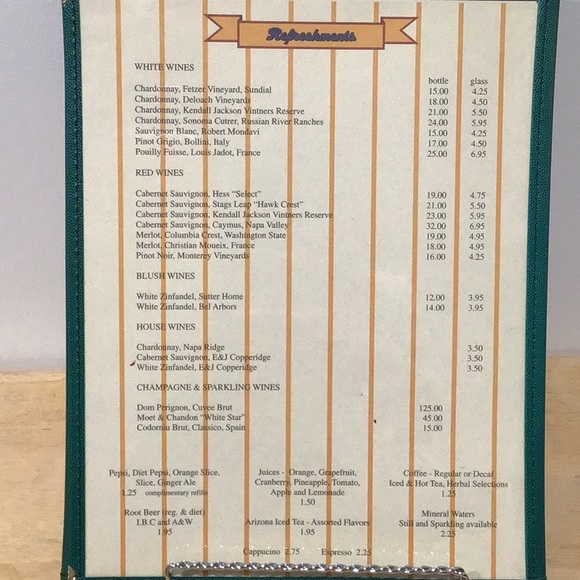 Pete Rose Cafe‎ Menu - Picture 6 of 8